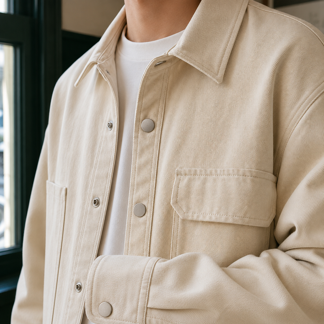 Alistair Utility Jacket - Lead Product Detail