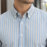 Brett Button Down Shirt - Lead Product Detail