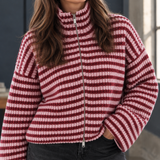Olive Ribbed Sweater - Lead Product Detail