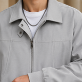 Florian Zip Jacket - Lead Product Detail