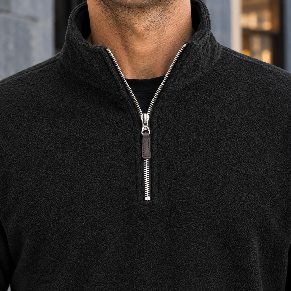 Hudson Fleece Pullover - Lead Product Detail