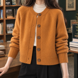 Lauren Round Neck Cardigan - Lead Product Detail
