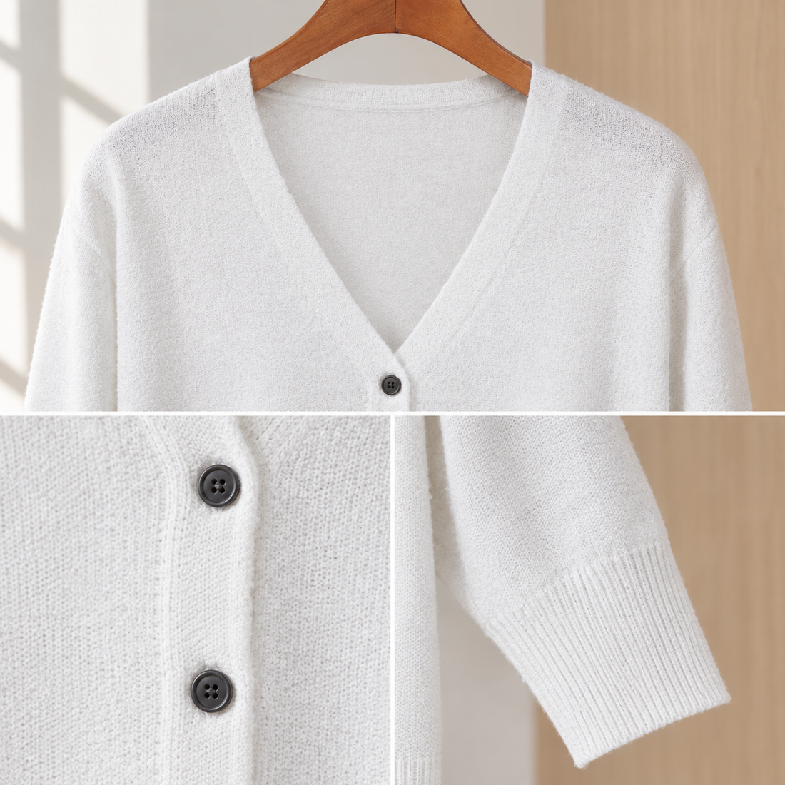 Honoria Button Cardigan - Lead Product Detail