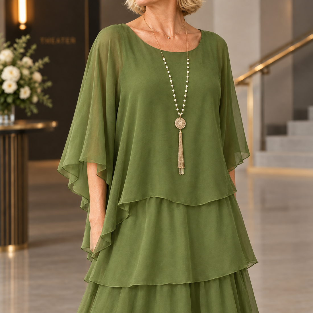Serena-Rae Layered Maxi Dress - Lead Product Detail