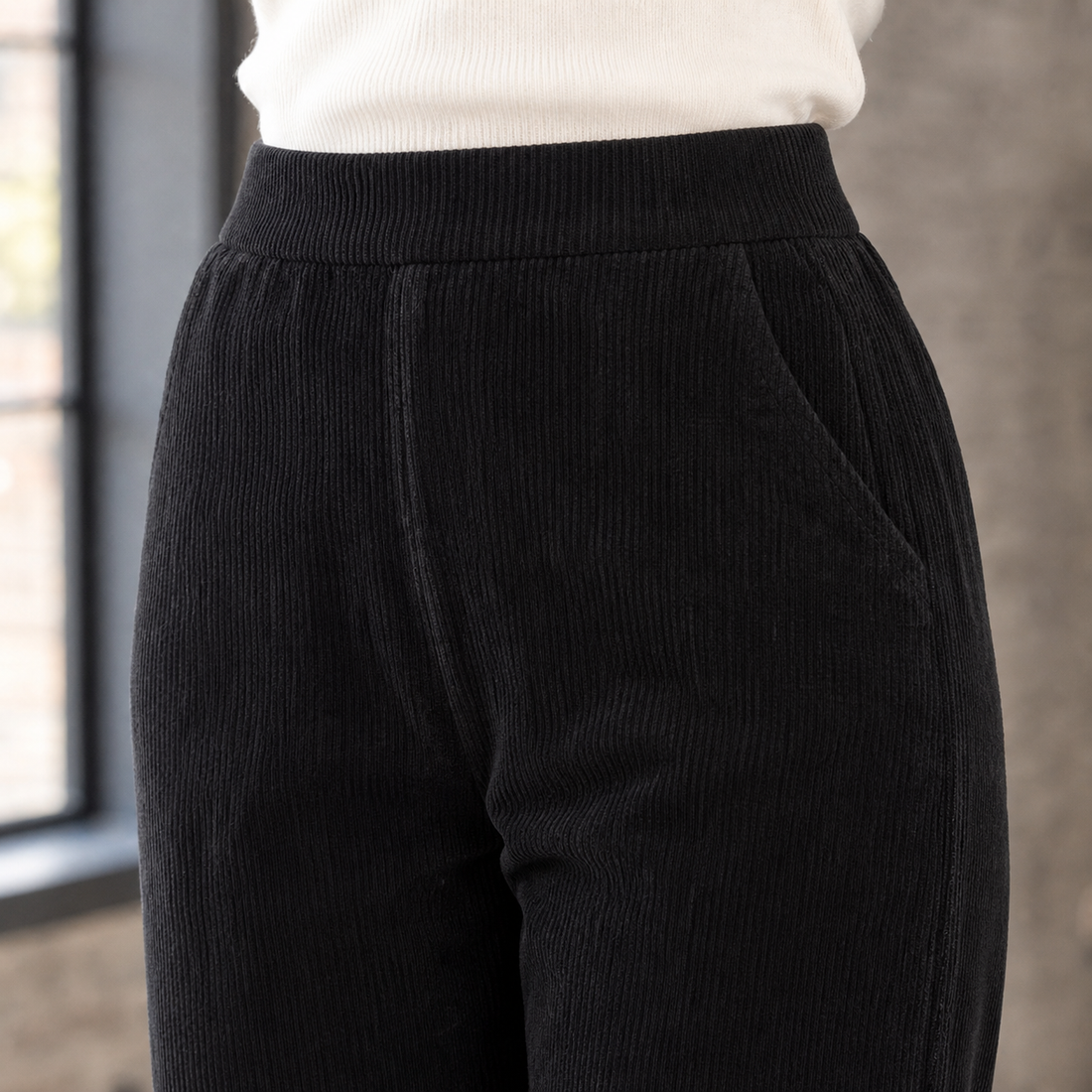 Christabel-Louise Tapered Pants - Lead Product Detail