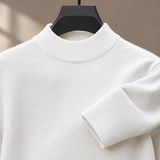 Florian Mock Neck Sweater - Lead Product Detail