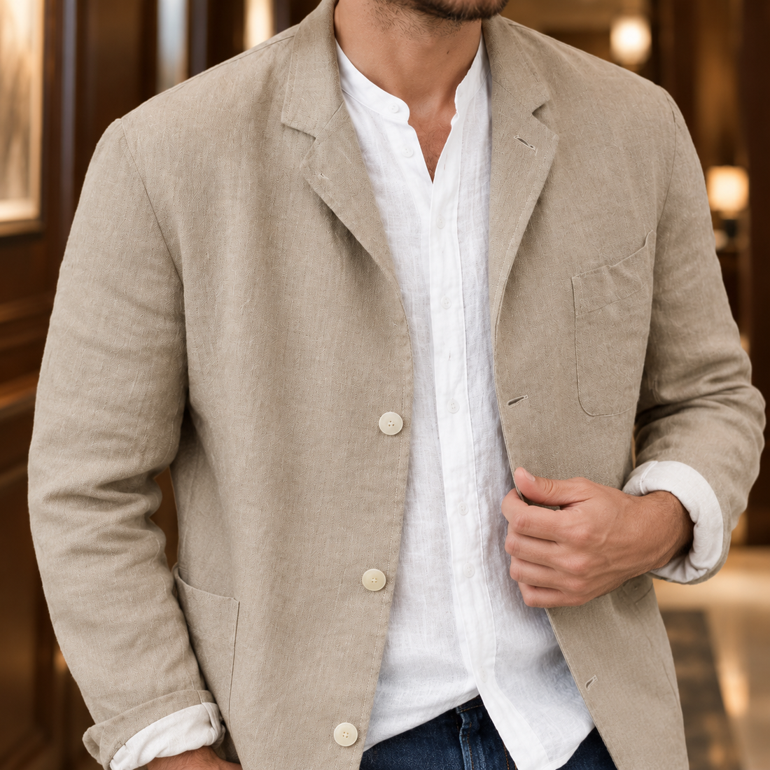 Vaughn Relaxed Blazer - Lead Product Detail
