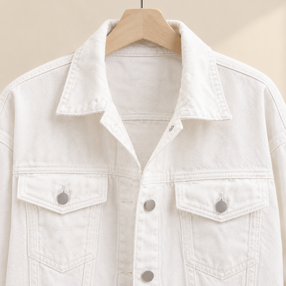 Nicolette Denim Overshirt - Lead Product Detail