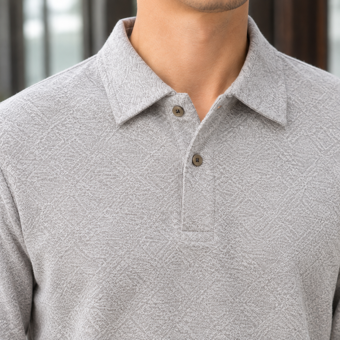 Hudson Textured Polo - Lead Product Detail