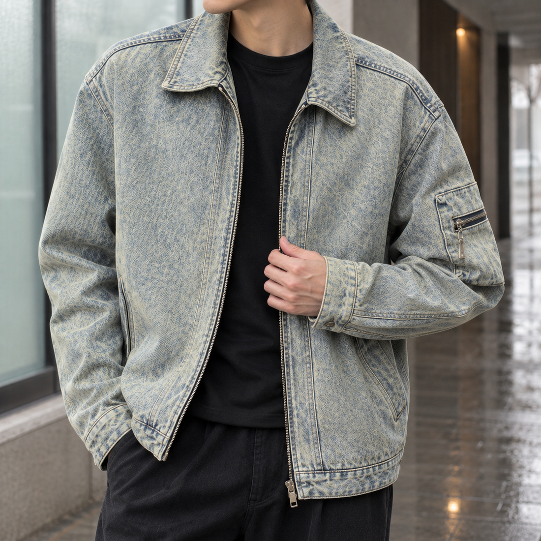 Colin Denim Jacket - Lead Product Detail