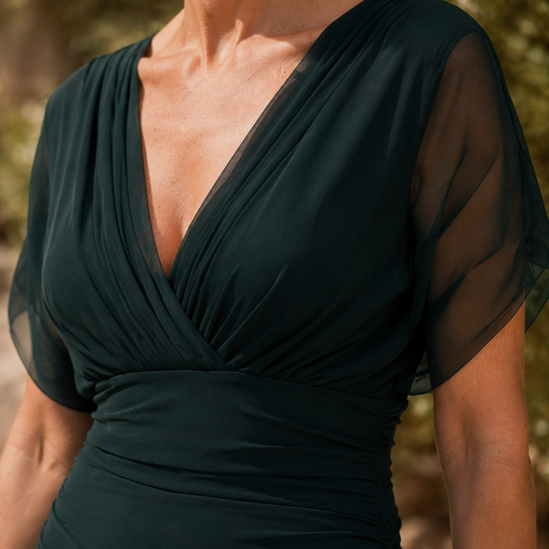 Vera-Rae Draped Maxi Dress - Lead Product Detail