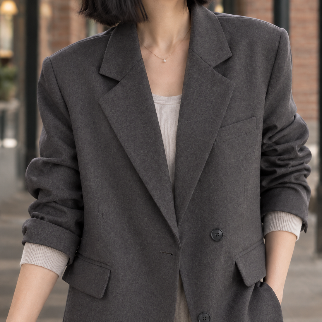 Andrina Tailored Blazer - Lead Product Detail