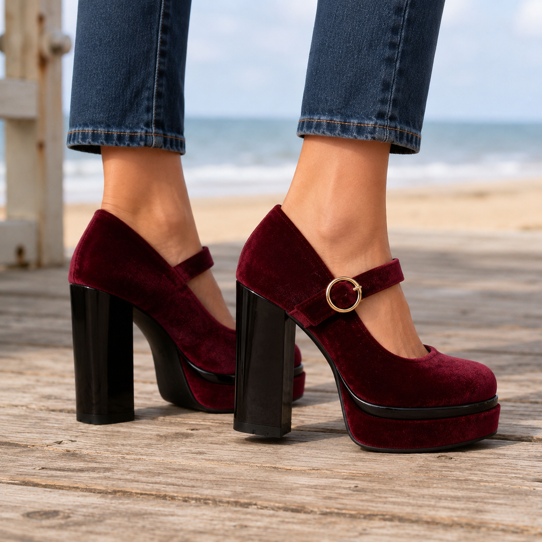 Gori Mary Jane Heels - Lead Alternate View