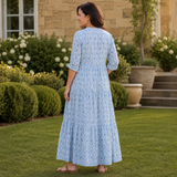 Honora Tiered Maxi Dress - Lead Alternate View