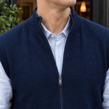 Pascal Ribbed Vest - Lead Product Detail
