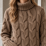 Hildegarde-Kate Cable Knit Sweater - Lead Product Detail