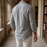 Hudson Textured Shirt - Lead Alternate View