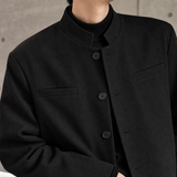 Knox Collarless Jacket - Lead Product Detail