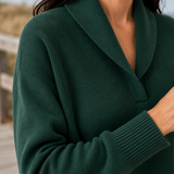Marlene-Hope Shawl Collar Sweater - Lead Product Detail