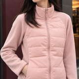 Katherine-Grace Quilted Panel Jacket - Lead Product Detail
