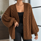 Paula-Eve Cable Cardigan - Lead Product Detail