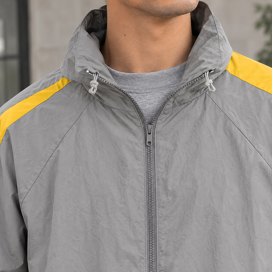 Romano Colorblock Jacket - Lead Product Detail