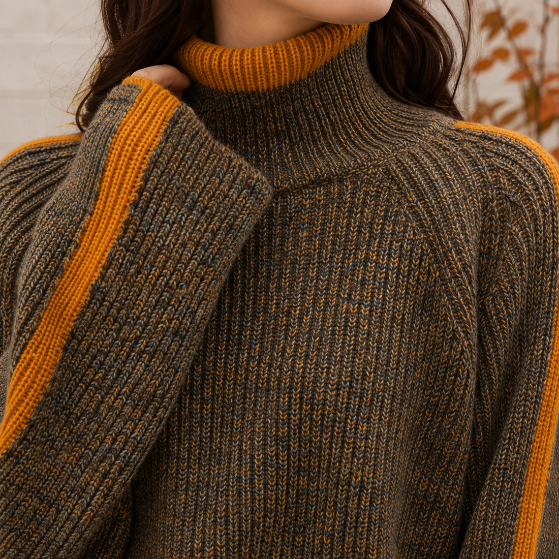 Ilaria-Claire Roll Neck Sweater - Lead Product Detail