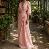 Valentina-Louise Wrap Maxi Dress - Lead Product Detail