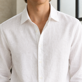 Marco Linen Shirt - Lead Product Detail
