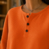 Annabel-Louise Waffle Sweater - Lead Product Detail