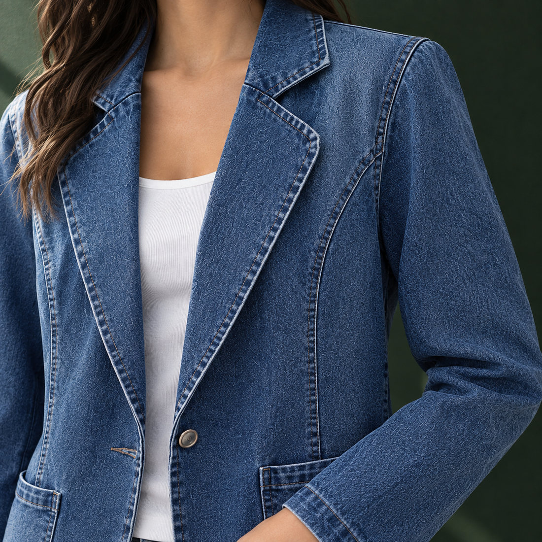 Lavinia-Louise Denim Jacket - Lead Product Detail