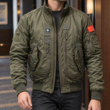Lewis Pilot Jacket - Lead Product Detail