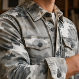 Kieran Camo Jacket - Lead Product Detail
