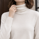Arwen-Claire Wool Turtleneck Sweater - Lead Product Detail