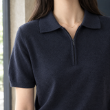 Giulietta-Eve Zip Polo - Lead Product Detail