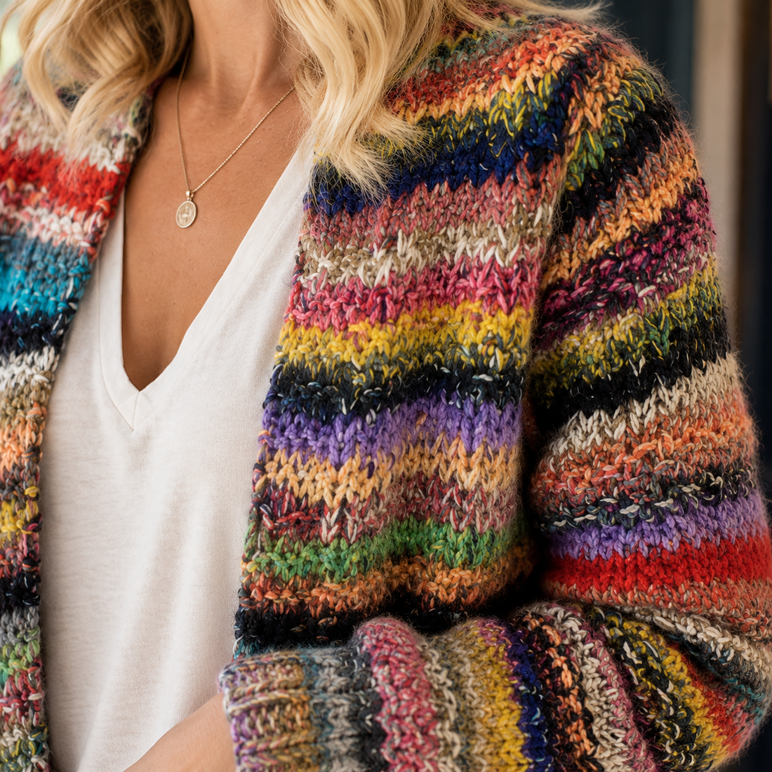 Stacey Textured Cardigan - Lead Product Detail