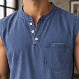 Romano Henley Shirt - Lead Product Detail
