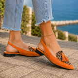 Lecce Tassel Slingbacks - Lead Alternate View