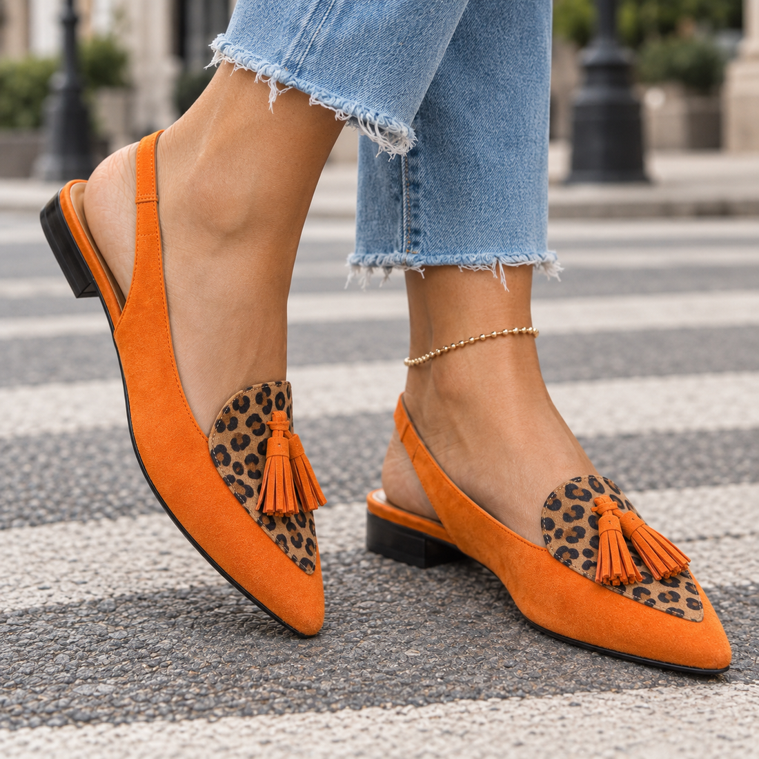 Rimini Tassel Slingbacks - Lead Product Detail