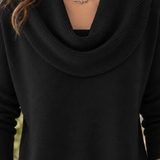 Eva-Claire Cowl Neck Sweater - Lead Product Detail