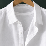 Albin Linen Shirt - Lead Product Detail
