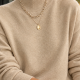 Melisande-Eve Mock Neck Sweater - Lead Product Detail