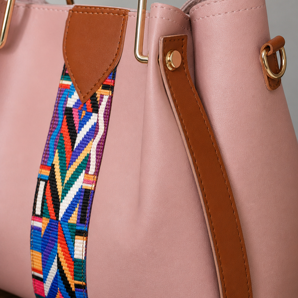 Arcuri Geo Handbag Set - Lead Product Detail