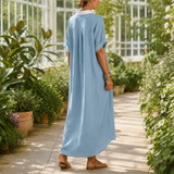 Bianca-Louise Contrast Maxi Dress - Lead Alternate View