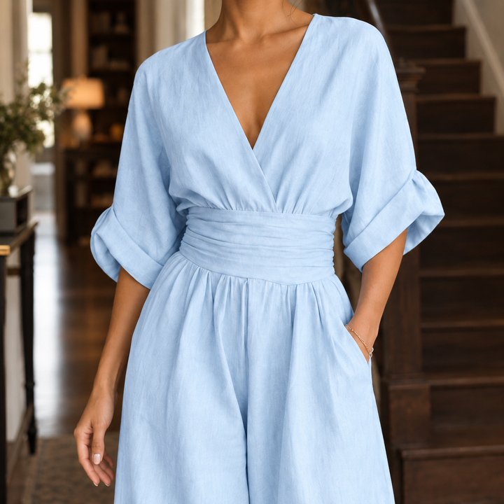 Elodie-Rae Wide-Leg Jumpsuit