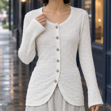 Ludovica-Elise Textured Cardigan - Lead Product Detail