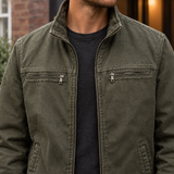 Blake Leather-Look Jacket - Lead Product Detail