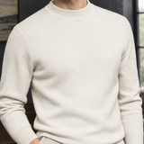 Caleb Mock Neck Sweater - Lead Product Detail