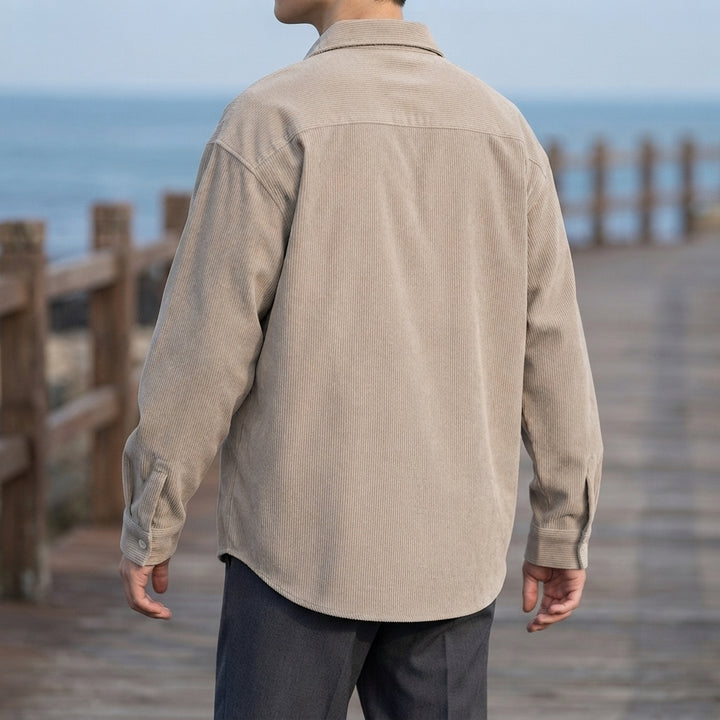 Mason Corduroy Shirt - Lead Alternate View