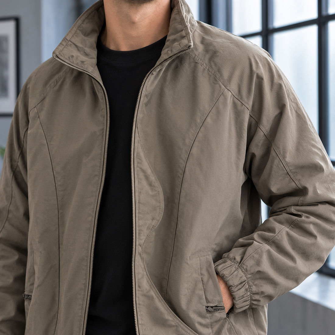Sullivan Zip Jacket - Lead Product Detail